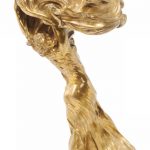 Gilt Bronze Figural Lamp