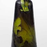 Art Nouveau style glass vase by Emile Galle