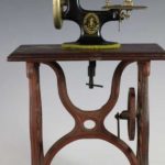 Singer Childs Sewing Machine on RARE Cast Iron Base