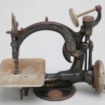 Wilcox & Gibbs sewing machine, treadle type, last patent: August 28th, 1894