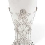 A DANISH ART NOUVEAU SILVER VASE