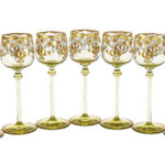 Goblets with Daisies